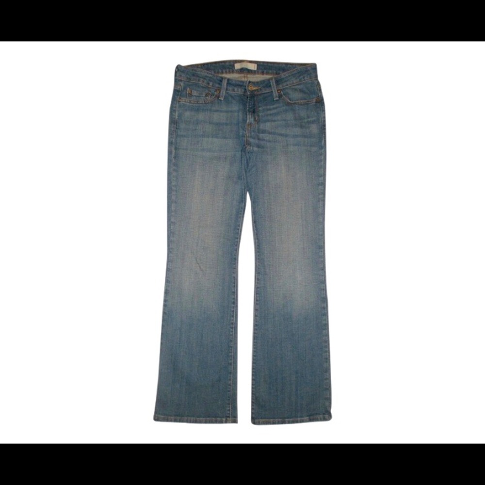 Blue Medium Wash 545 Low Rise M Boot Cut Jean